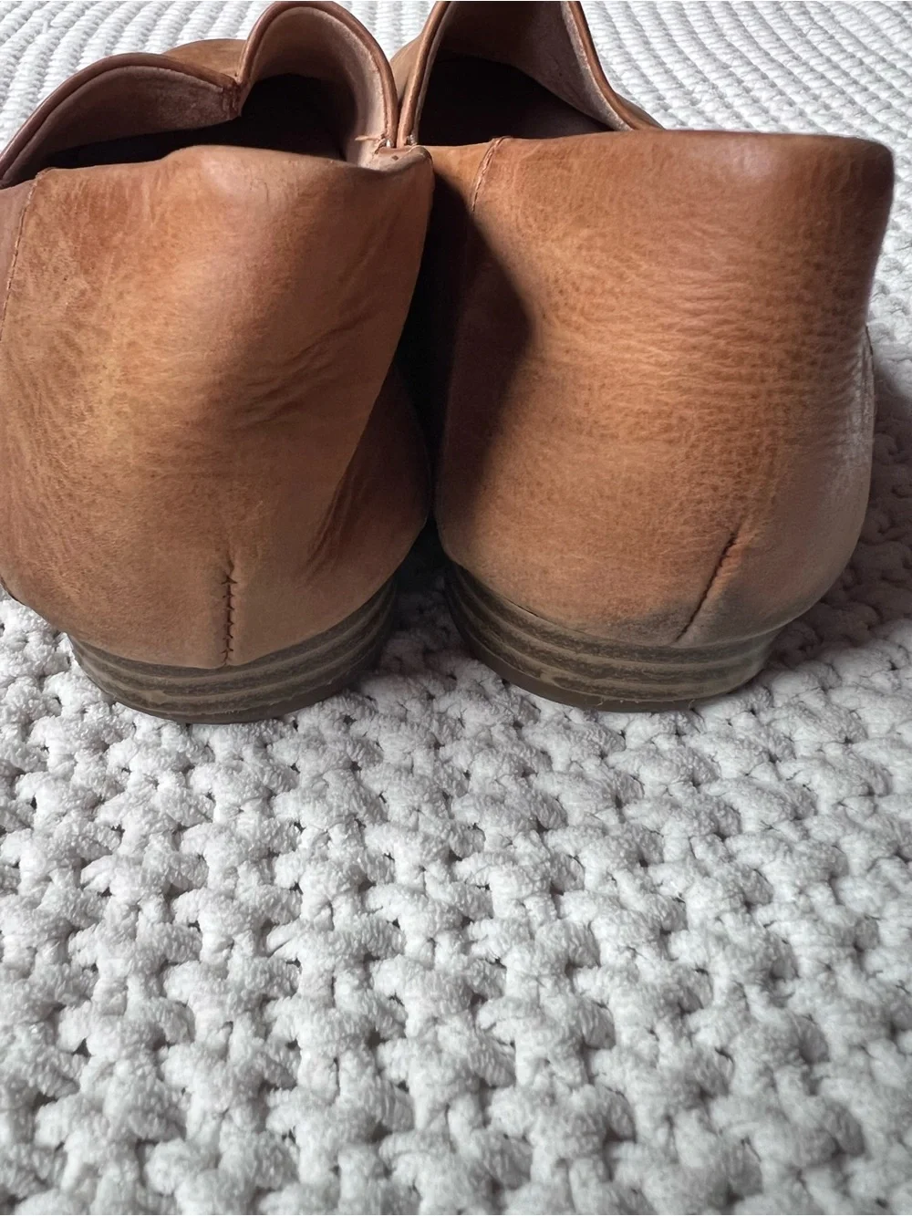 b.o.c. Leather Casual Loafer Cottagecore Earthy Office Minimalist Work Size 8.5 - Picture 6 of 8